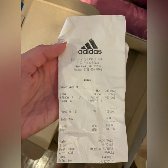 adidas Samba OG Shoes (M7/W8) - Picture 14 of 16